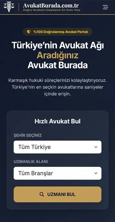 Avukat Burada